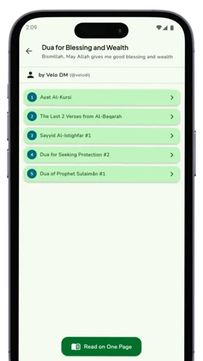 Personal Dua Collection